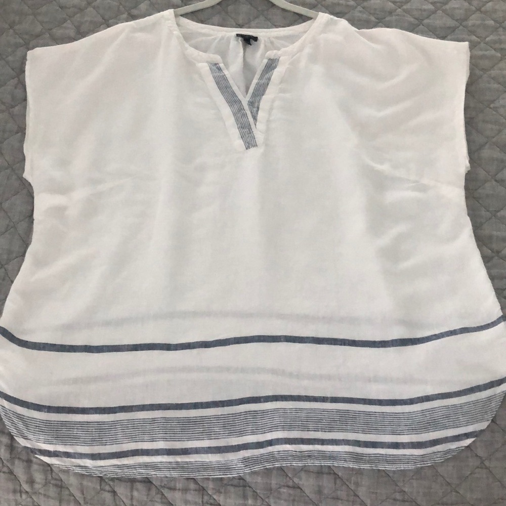 Talbot’s Plus Linen popover